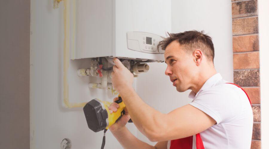 Local water heater installation in Bruno, MN